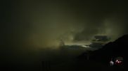 Archived webcam image showing Grindelwald First midway station on 11 May 2026 at 02:51