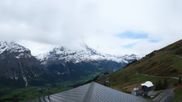 Archived webcam image showing Grindelwald First midway station on 11 May 2026 at 14:51