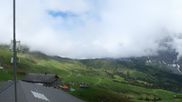 Archived webcam image showing Grindelwald First midway station on 5 Jun 2026 at 14:43