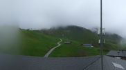 Archived webcam image showing Grindelwald First midway station on 5 Jun 2026 at 16:43