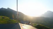 Archived webcam image showing Grindelwald First midway station on 19 Jun 2026 at 06:54