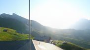 Archived webcam image showing Grindelwald First midway station on 19 Jun 2026 at 07:54