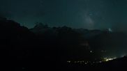 Archived webcam image showing Grindelwald First midway station on 19 Jun 2026 at 02:54
