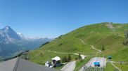 Archived webcam image showing Grindelwald First midway station on 24 Jun 2026 at 10:28