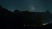 Archived webcam image showing Grindelwald First midway station on 13 Jul 2026 at 00:02