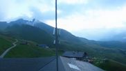 Archived webcam image showing Grindelwald First midway station on 6 Aug 2026 at 06:24
