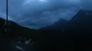 Archived webcam image showing Grindelwald First midway station on 6 Aug 2026 at 02:24