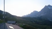 Archived webcam image showing Grindelwald First midway station on 14 Aug 2026 at 06:23