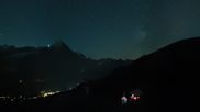 Archived webcam image showing Grindelwald First midway station on 23 Aug 2026 at 02:24