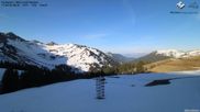 Archiviertes Webcam Bild: Furkajoch Blick nach Westen am 17.04.2026 um 08:41 Uhr