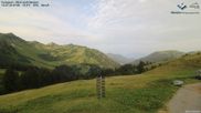 Archived webcam image showing Furkajoch - View to the West on 14 Jul 2026 at 07:33