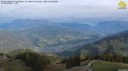 Archived webcam image showing Gernkogel - St. Johann - View to the North on 10 Oct 2026 at 08:08