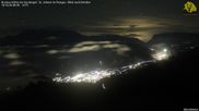 Archived webcam image showing Gernkogel - St. Johann - View to the North on 10 Oct 2026 at 00:08