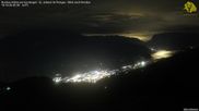 Archived webcam image showing Gernkogel - St. Johann - View to the North on 10 Oct 2026 at 02:08