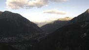 Archiviertes Webcam Bild: Courmayeur - Checrouit Panorama am 15.06.2026 um 20:24 Uhr