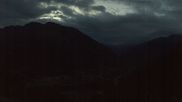 Archived webcam image showing Panoramic view: Checrouit and Courmayeur on 10 Sep 2026 at 07:22