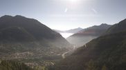 Archived webcam image showing Panoramic view: Checrouit and Courmayeur on 26 Sep 2026 at 10:13