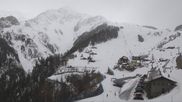Archived webcam image showing Panoramic view: Checrouit and Courmayeur on 30 Mar 2026 at 10:57