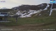 Archiviertes Webcam Bild: Campo Felice - Sessellift Cerchiare und Schlepplift Pista Dick am 13.04.2026 um 06:01 Uhr