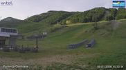 Archived webcam image showing Campo Felice - chairlift Cerchiare and t-bar lift Pista Dick on 12 Jun 2026 at 06:25