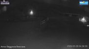 Archived webcam image showing Campo Felice - top station chairlift Campo Felice and Chalet del Bosco on 28 May 2026 at 04:43
