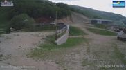 Archived webcam image showing Campo Felice - top station chairlift Campo Felice and Chalet del Bosco on 28 May 2026 at 14:43