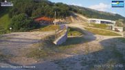 Archived webcam image showing Campo Felice - top station chairlift Campo Felice and Chalet del Bosco on 12 Jul 2026 at 06:34