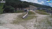 Archived webcam image showing Campo Felice - top station chairlift Campo Felice and Chalet del Bosco on 12 Jul 2026 at 14:34