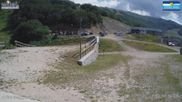 Archived webcam image showing Campo Felice - top station chairlift Campo Felice and Chalet del Bosco on 12 Jul 2026 at 16:34