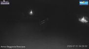 Archived webcam image showing Campo Felice - top station chairlift Campo Felice and Chalet del Bosco on 21 Jul 2026 at 04:35