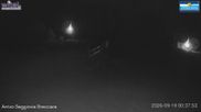 Archived webcam image showing Campo Felice - top station chairlift Campo Felice and Chalet del Bosco on 19 Sep 2026 at 00:00