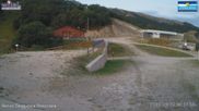 Archived webcam image showing Campo Felice - top station chairlift Campo Felice and Chalet del Bosco on 10 Sep 2026 at 06:10
