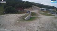 Archived webcam image showing Campo Felice - top station chairlift Campo Felice and Chalet del Bosco on 10 Sep 2026 at 08:10