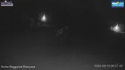Archived webcam image showing Campo Felice - top station chairlift Campo Felice and Chalet del Bosco on 10 Sep 2026 at 00:10