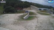 Archived webcam image showing Campo Felice - top station chairlift Campo Felice and Chalet del Bosco on 10 Sep 2026 at 16:10