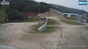 Archived webcam image showing Campo Felice - top station chairlift Campo Felice and Chalet del Bosco on 10 Sep 2026 at 12:10