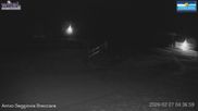 Archived webcam image showing Campo Felice - top station chairlift Campo Felice and Chalet del Bosco on 27 Feb 2026 at 04:16