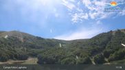 Archived webcam image showing Campo Felice - base station chairlift Cisterna and Chalet del Lago on 14 Sep 2026 at 11:16