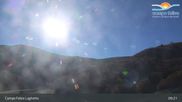 Archived webcam image showing Campo Felice - base station chairlift Cisterna and Chalet del Lago on 27 Oct 2026 at 09:40