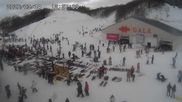 Archived webcam image showing Gala Yuzawa Ski Resort - Central Area on 14 Mar 2026 at 04:26