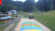 Archived webcam image showing Marianske Lazne - baste station cable car Lanovka, Czech Republic on 25 Jun 2026 at 14:11