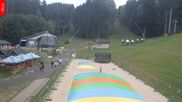 Archived webcam image showing Marianske Lazne - baste station cable car Lanovka, Czech Republic on 26 Aug 2026 at 14:33