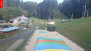 Archived webcam image showing Marianske Lazne - baste station cable car Lanovka, Czech Republic on 26 Aug 2026 at 18:33