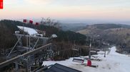 Archived webcam image showing Benecko - top station chairlift Kejnos, Czech Republic on 14 Mar 2026 at 06:28