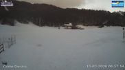 Archived webcam image showing Campo Felice - base station chairlift Colle Destro and chalet Innamorati (Italy) on 13 Mar 2026 at 06:15