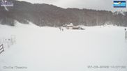 Archived webcam image showing Campo Felice - base station chairlift Colle Destro and chalet Innamorati (Italy) on 27 Mar 2026 at 14:14