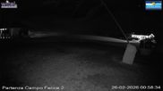 Archiviertes Webcam Bild: Campo Felice (Italien) – Talstation Sessellift Campo Felice am 26 Feb 2026 um 00:31 Uhr
