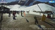Archiviertes Webcam Bild: Campo Felice (Italien) – Talstation Sessellift Campo Felice am 26 Feb 2026 um 10:31 Uhr