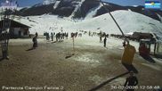 Archiviertes Webcam Bild: Campo Felice (Italien) – Talstation Sessellift Campo Felice am 26 Feb 2026 um 12:31 Uhr