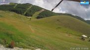 Archiviertes Webcam Bild: Campo Felice – Seillift Baby Campo Felice, Piste Scorpione und Sessellift Nibbio am 12.07.2026 um 16:13 Uhr
